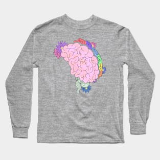 Brain on file Long Sleeve T-Shirt